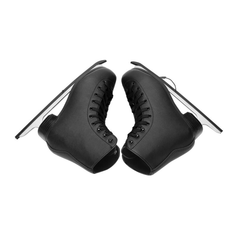 Cold resistant patterned ice skate shoes - 图片 4