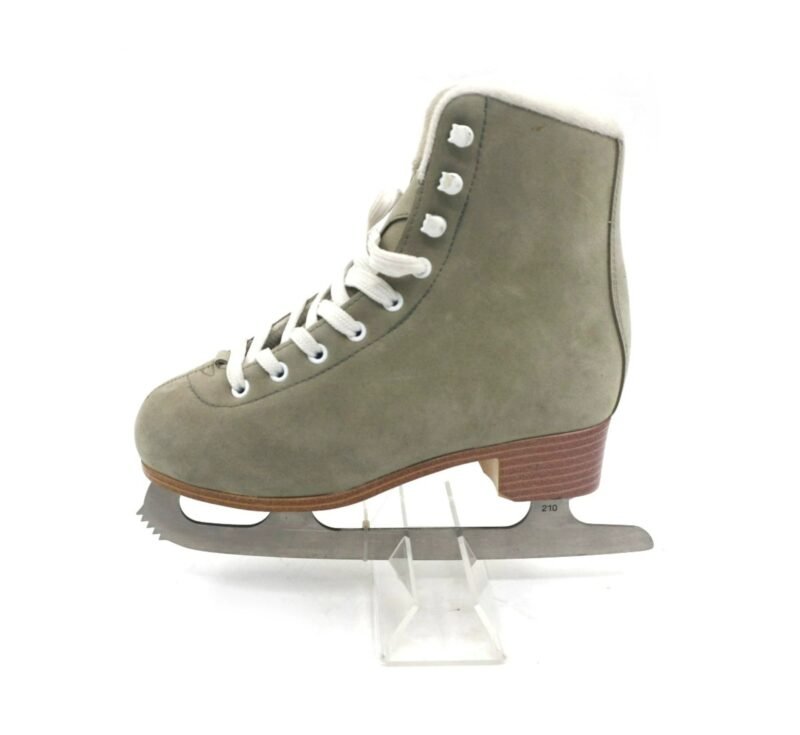 Suede stainless steel ice skates - 图片 4