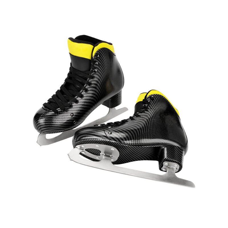 Carbon fiber style ice skates - 图片 3