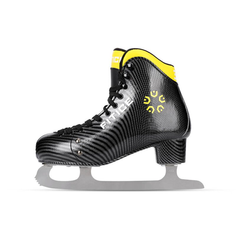 Carbon fiber style ice skates